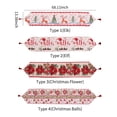 thumbnail image 2 of Carevas Merry Christmas Table Runner for Parties Elf Pattern Table Runner 68 X 13 Inch Dining Table Runner Rectangle Table Wedding Holiday Party Decoration, 2 of 7