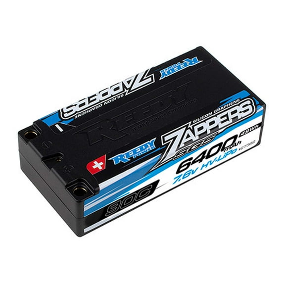 Team Associated Zappers SG5 6400mAh 90C 7.6V Shorty ASC27382 Car Batteries & Accessories