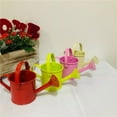 thumbnail image 3 of Kettle Ornament Kettle Ornament Drop-resistant Opening Design Creative Decorative Galvanized Iron Flower Planting Pot Watering Can Home Garden, 3 of 6