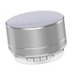 thumbnail image 1 of Altavoz estéreo portátil para exteriores con luz LED y micrófono incorporado Plata, 1 of 9