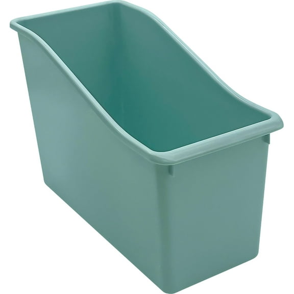 Plastic Book Bin Calming Blue by Teacher Created Resources