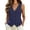 Navy, variant on YaEYa Linen Vest Tops for Women Summer Lightweight Button Down Sleeveless Shirts V Neck, Business Casual Vests Tank Top Fashion 2026 for Work Office Teacher Outfits Vacation (Navy,S)