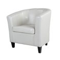 thumbnail image 3 of CorLiving Antonio Bonded Leather  Tub Chair, 3 of 4