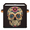 Multicolor 1, variant on CURLYOOT Mexican Cube Storage Bin 11 Inch Fabric Storage Cube for Shelves Decorative Ethnic Mexico Floral Foldable Basket with Leather Handle for Closet Shelves Organizer