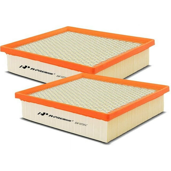 Engine Air Filter Set 2 - Compatible with 2013 - 2018 Toyota Avalon 3.5L V6 2014 2015 2016 2017