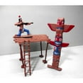 thumbnail image 7 of 13pcs/Set Native Plastic Indian Tribes Model American Art Figure for Doll Toy (Size: 7 for Cm), 7 of 7