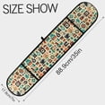 thumbnail image 3 of Dailycode Double Sided Oven Mitt with Loop Heat Resistant Kitchen Long Potholders 7" x 35" Coffee Shop Signs Icon, 3 of 6
