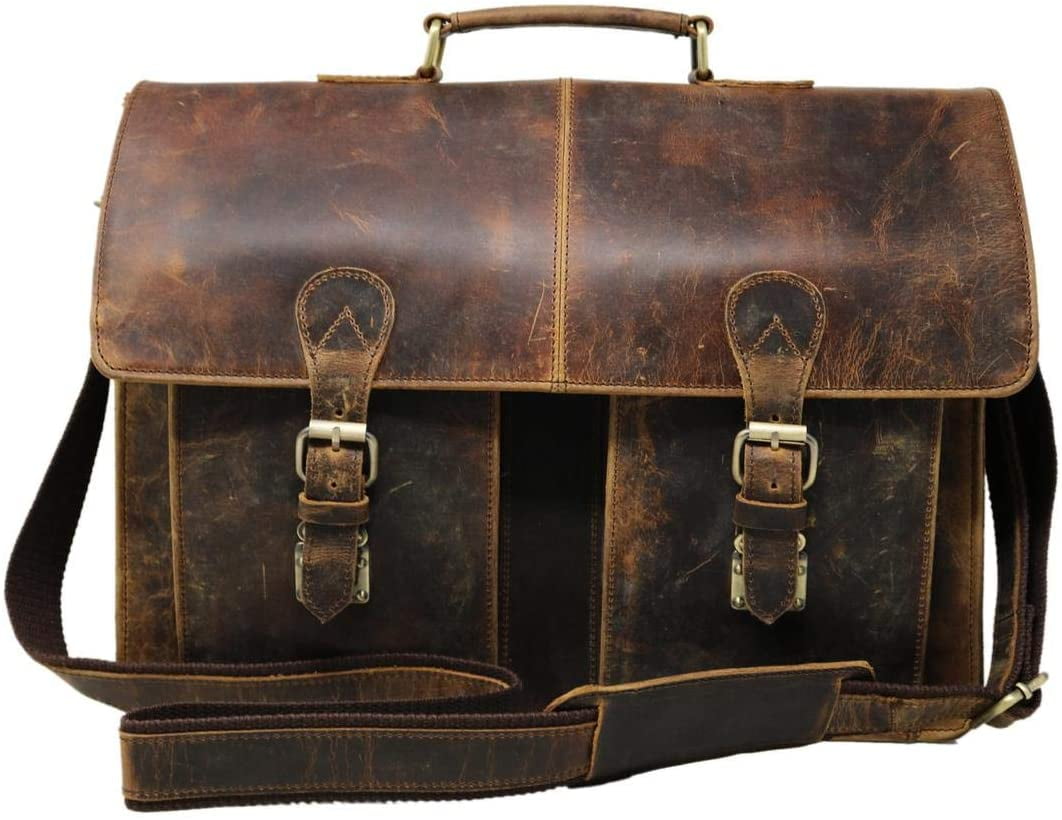 professional leather messenger bag