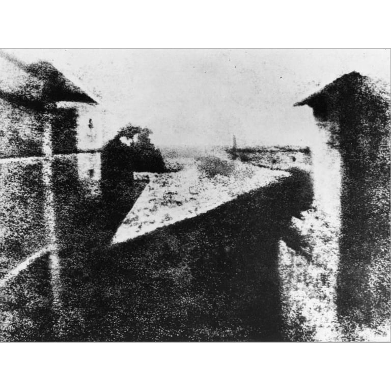 View from a Window at Le Gras, SaintLoupDeVarennes, 1827, Scenic