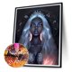 thumbnail image 2 of Diamond Drill Illustration Girl 5D Kits de pintura DIY Decoración redonda completa (A2419) FLhrweasw Nuevo, 2 of 9