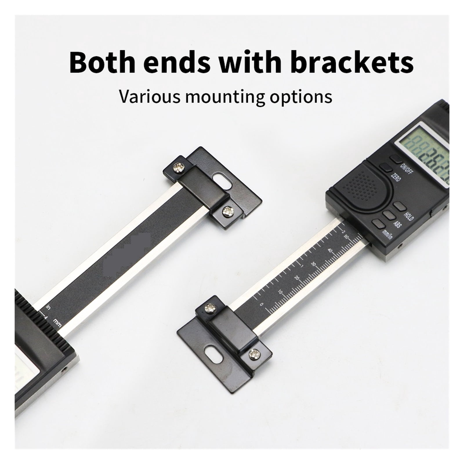 0-100mm 0-150mm 0-200mm 0-300mmVertical Type Digital Linear Scales Caliper Vernier Scale 5401-300 ,High Accuracy