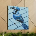 thumbnail image 6 of "Blue Sky Blue Jay" - Canvas, 6 of 25