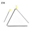 thumbnail image 1 of CNKOO Triangle Musical Toy Children Triangle Steel Beating Percussion Musical Instrument Kids Education Toy, 1 of 6