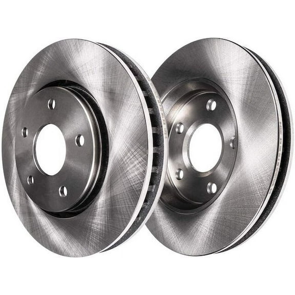 Rear Brake Rotor Set - Compatible with 2010 - 2015 Chevy Camaro 2011 2012 2013 2014