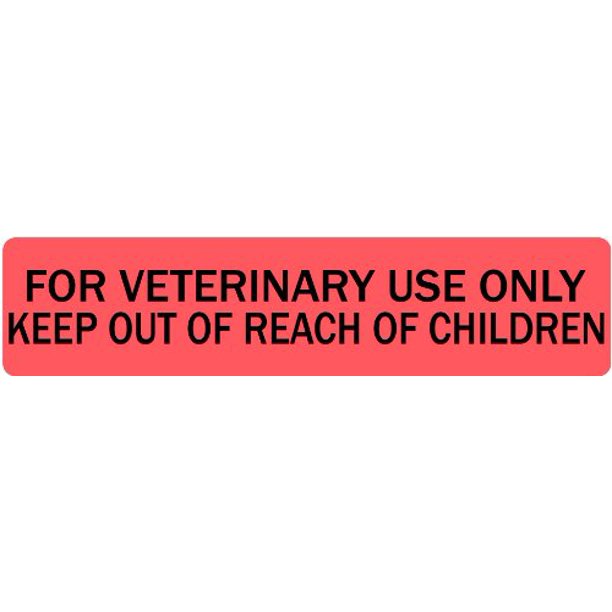 For Veterinary Use Only Keep Out of Reach of Children Veterinary