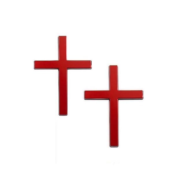 Car Decals 2-Pack - Religious Window Stickers with Fade-Resistant Vinyl for Cars