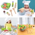 thumbnail image 1 of Fingir jugar cocina verduras juguetes Montessori educativo juguetes de simulación de niños cognición aprendizaje juguete CUTICAT cocina para niños juego de simulación, 1 of 8