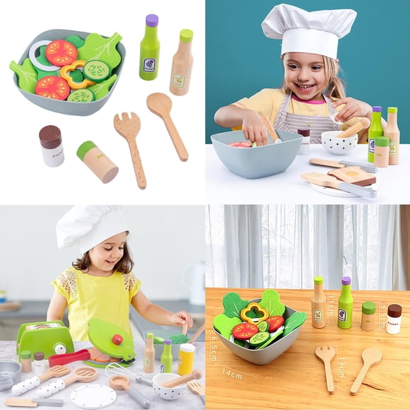 Fingir jugar cocina verduras juguetes Montessori educativo juguetes de simulación de niños cognición aprendizaje juguete CUTICAT cocina para niños juego de simulación