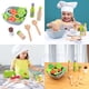 thumbnail image 1 of Fingir jugar cocina verduras juguetes Montessori educativo juguetes de simulación de niños cognición aprendizaje juguete CUTICAT cocina para niños juego de simulación, 1 of 8
