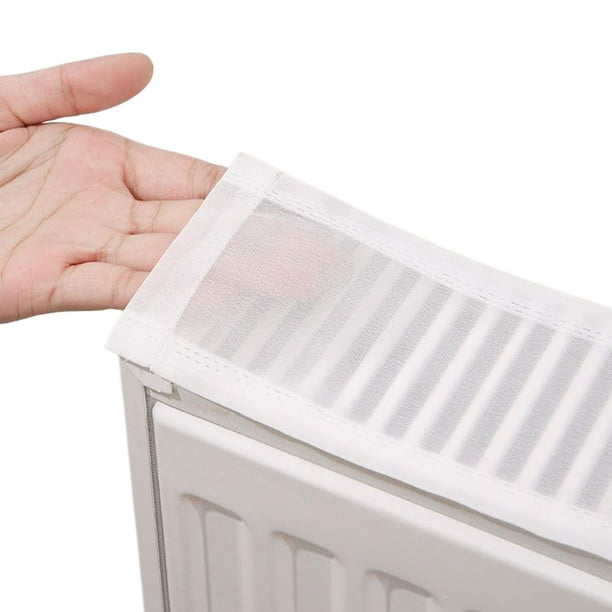 Toystoory La moderna cubierta de rejilla para radiador añade un toque de elegancia moderna al protector contra el polvo del radiador del sistema Cocina y Comedor 160cm