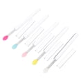 thumbnail image 3 of pinceles de maquillaje de silicona, pincel de labios, cabezal de silicona, varitas de lápiz labial, aplicador de mascarilla labial, pincel para mezclar labios, aplicador de sombra de ojos de silicona, 3 of 8