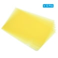thumbnail image 3 of Uxcell L Type Folders A5 Plastic Clear Folder File Jacket Sleeves, Yellow 12 Pack, 3 of 6