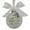 White B, variant on Feather Printed Plastic Pendant Light Style Ornament for Home Decoration, Elegant Design, Suitable for Gifting and Personal Use, White B