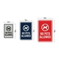 thumbnail image 2 of Signs ByLita Classic Framed No Pets Allowed Sign (Navy Blue/Gold) - Medium, 2 of 7