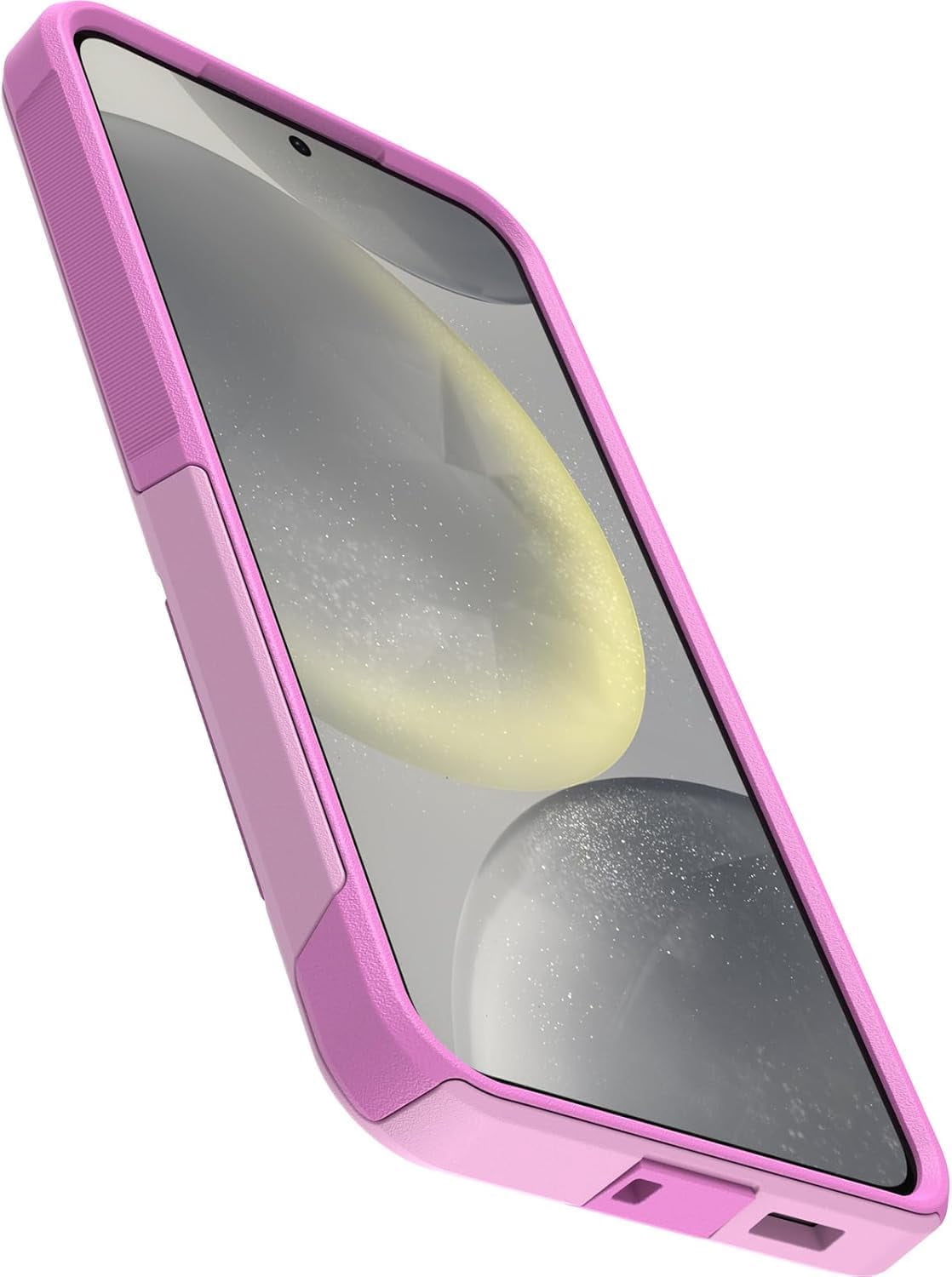 OtterBox COMMUTER SERIES Case for Galaxy S24 Plus - Run Wildflower (Pink)