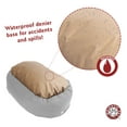 thumbnail image 5 of Majestic Pet Faux Suede Bagel Pet Bed for Dogs, Calming Dog Bed Washable, Small, Navy Blue, 5 of 5