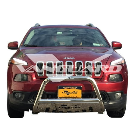 VGUBG-0987SS 3 inch Stainless Steel Bull Bar with Skid Plate