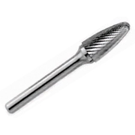 UPC: 0887861119078 | Drill America DULSF3 SF3 3/8  X 3/4  Tree Radius End Carbide Burr 1/4 Shank