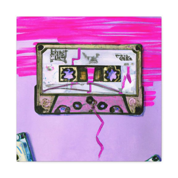 Tape of Retro Memories - Canvas
