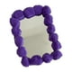 thumbnail image 1 of Espejo multicolor irrompible de mesa acrílico para maquillaje, bonito marco de espejo Violeta, 1 of 7