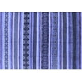 thumbnail image 1 of Ahgly Company Machine Washable Indoor Rectangle Solid Blue Modern Area Rugs, 2' x 3', 1 of 4