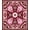 Pink, Pattern 2, variant on ODIKA 8x10 Machine Washable Non-Slip Area Rug, Festive Holiday Pillow Crochet Project Handicraft Kit High Traffic Rug, Red, 648016
