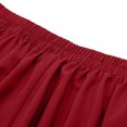 thumbnail image 6 of Women's Retro Swing Skirt with Hidden Side Pockets and Full Circle Hem, Soft Stretch Fabric for All Day Comfort Red S, 6 of 8