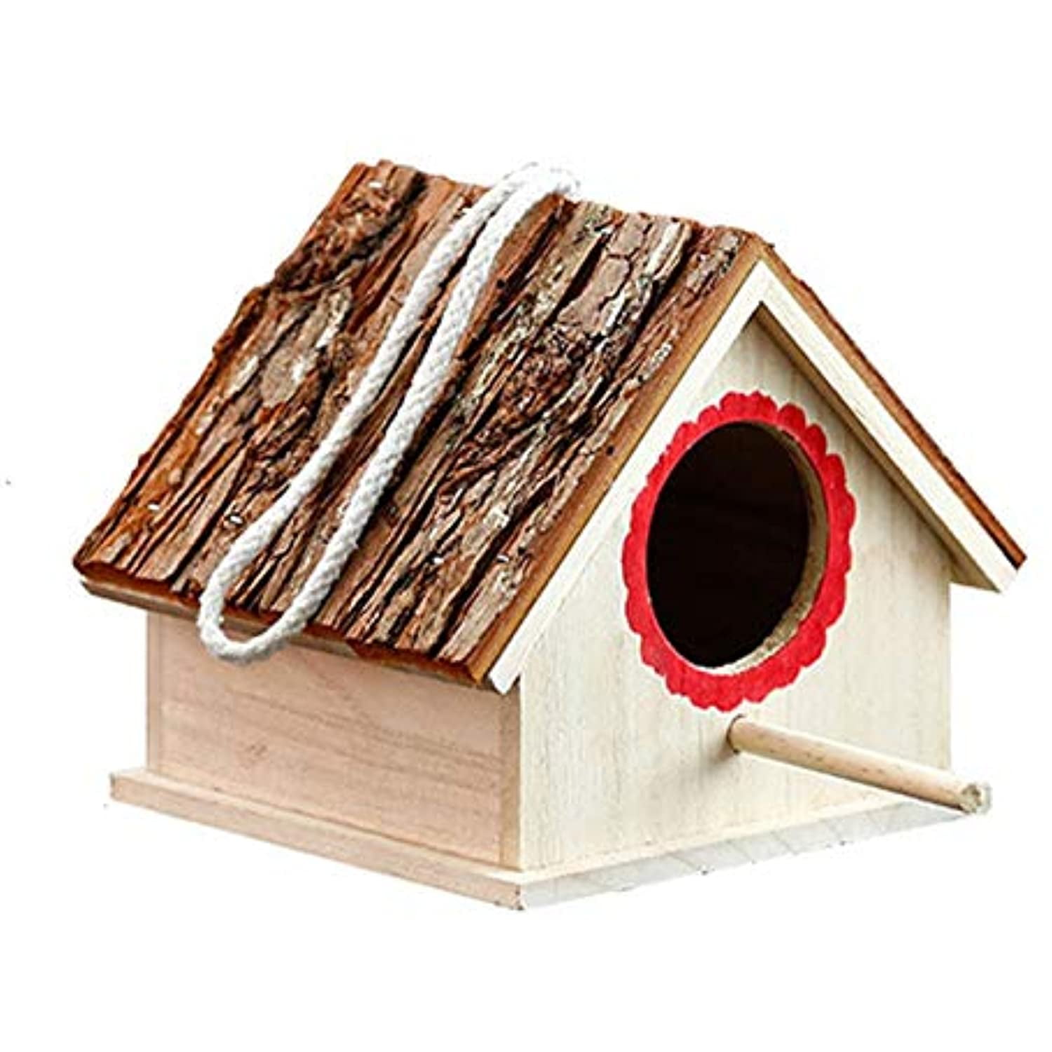 BLLXMX Birdhouses, Bird Feeder,Bird Nest,Pet Nest,Outdoor Bird Nest,Small Bird Cage House