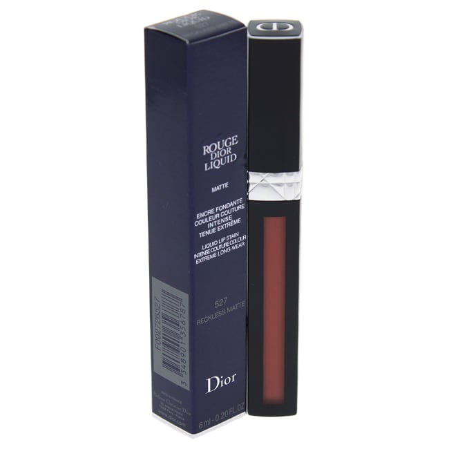 Christian Dior Rouge Dior Liquid Lip Stain   527 Reckless Matte 02 oz  Lip Gloss  Walmartcom