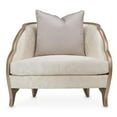 thumbnail image 4 of Michael Amini Malibu Crest Accent Chair - Cloud White/Chardonnay, 4 of 14
