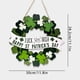 thumbnail image 3 of Adorno Colgante Decorativo de Madera para Fiesta Temática de Tréboles Del Día de San Patricio, 3 of 6
