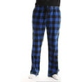 thumbnail image 2 of Mens Pajama Pants With Pockets, Mens Soft Flannel Plaid Pajama Sleep Pants, 2 of 5