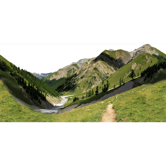 H13111 Swiss Alps Tree Line 2 pack