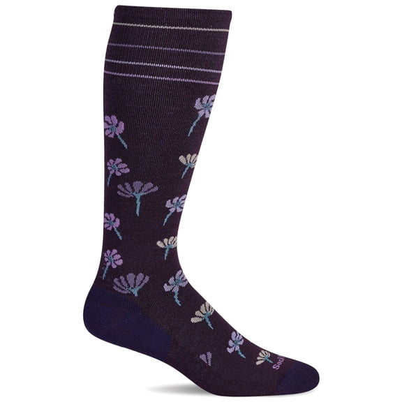 Women's Field Flower | Moderate Graduated Compression Socks