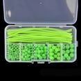 thumbnail image 2 of 171Pcs 4-8Mm Luminous Fishing Beads Tube Soft Rubber Floating Glow Fishing Beads Fishing Rig Tube Sleeve Accessories, 2 of 6