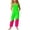 Green#9527, variant on BOOMNY Girls Jumpsuits Ice Cream Graphic Sleeveless Spaghetti Strap Romper for Kids Soft Jumpsuit With Pockets