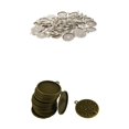thumbnail image 1 of Abbracc 70 Pieces Lots Wholesale 25mm Antique Plated/Bronze Round Necklace Pendant Setting Cabochon Base Tray Bezel Blanks Jewelry Findings & Com, 1 of 9