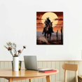 thumbnail image 3 of ONETECH Western Cowboys Print, Vintage Cowboy Decor, Cowboy Western Wall Decor for Bedroom, Western Pictures Cowboy Art Prints, Rustic Rodeo Wall Art, Cowgirl Room Decor for Home,Modern,Wall, 3 of 5