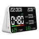 thumbnail image 2 of Detector de calidad del aire Temperatura de la sala de estar Medidor de humedad Probador Termómetro de escritorio Higrómetro Habitación Dispositivo de medición eléctrico Blanco Rojo Inevent HA011095-02B, 2 of 7