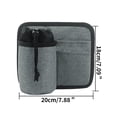 thumbnail image 2 of Luggage Cup Holder Hands Free Bag with Multiple Pockets,  Material Easy to Use for Travel, 2 of 8